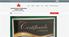 Desktop Screenshot of imobiliariaengesul.com.br