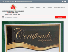Tablet Screenshot of imobiliariaengesul.com.br